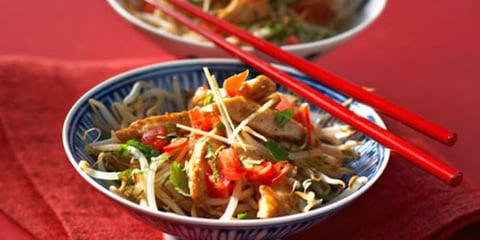 Emincé de Poulet au Gingembre