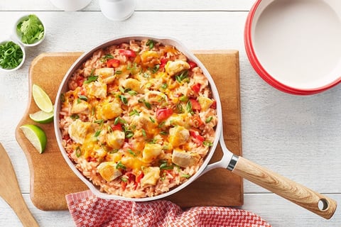 Enchilada au Poulet en Poêlon