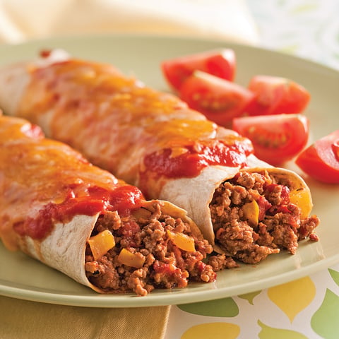 Enchiladas au Veau