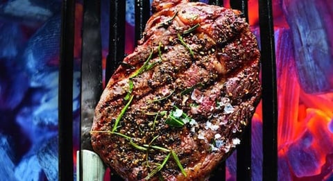 Entrecôte Marinée au Vin Rouge