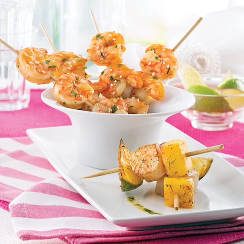 Entrée de Mini-Brochettes