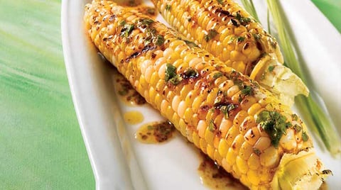 Épis de Maïs sur le Barbecue, Beurre à la Mexicaine