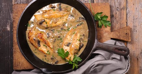 Escalope de Veau à la Crème