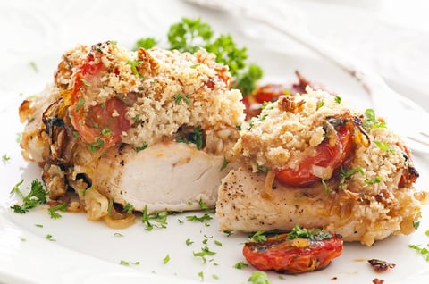 Escalopes de Dinde aux Tomates et à la Feta
