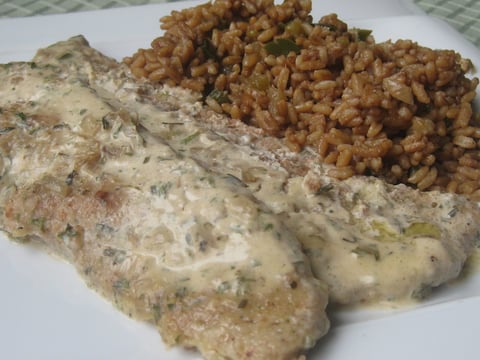 Escalopes de Veau à la Dijonnaise