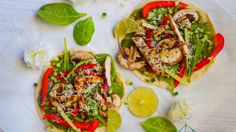 Fajitas au Poulet