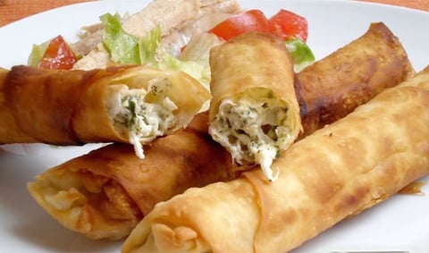 Feuilleté aux Épinards