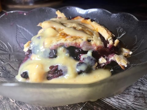 Feuilleté de Pommes et Bleuets
