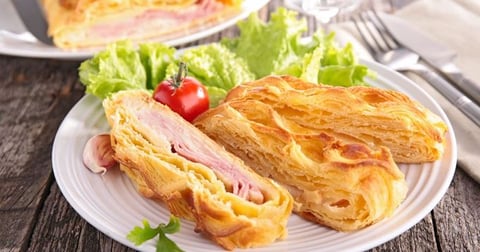 Feuilletés au Jambon