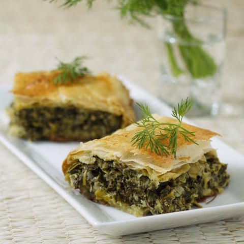 Feuilletés aux Épinards et à la Feta (Grèce)