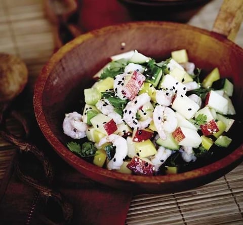 Fiesta Crevettes et Fruits