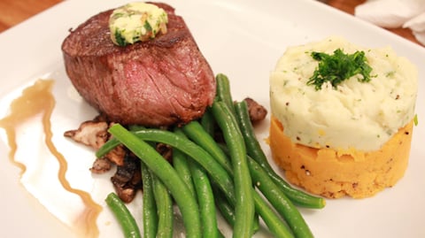 FILET DE BOEUF ET BEURRE COMPOSÉ