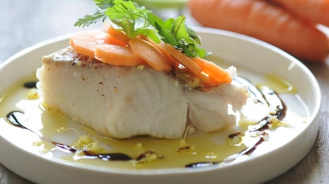 Filet de Lieu Jaune aux Carottes (anti reflux)