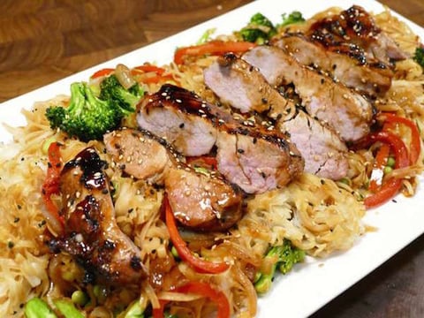 Filet de Porc Grillé au BBQ à la Chinoise