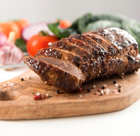 Filets de Porc au Miel et au Vinaigre Balsamique
