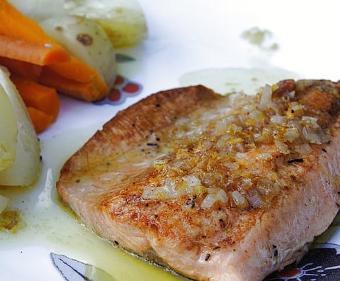 Filet de Saumon aux Agrumes