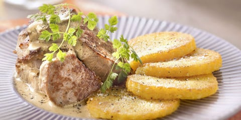 Filet de Veau Crémeux aux Graines de Moutarde