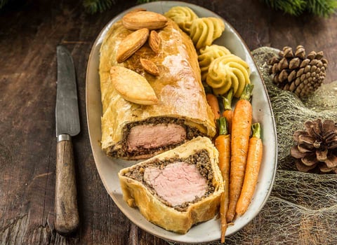 Filet Mignon en Croûte aux Morilles