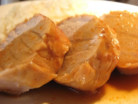 FILET DE PORC SAUCE BBQ