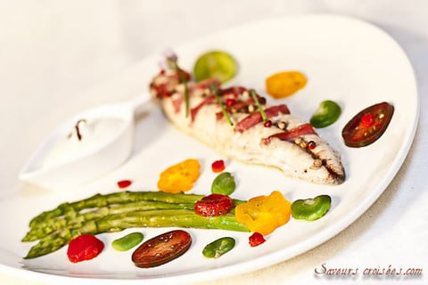 Filets de Maquereaux aux Légumes