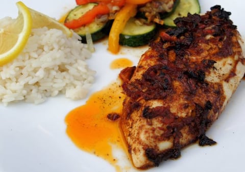 Filets de Poulet Marinés aux Tomates Séchées