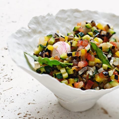 FINE RATATOUILLE AU BASILIC