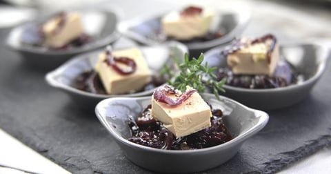 Foie Gras au Confit D'oignons
