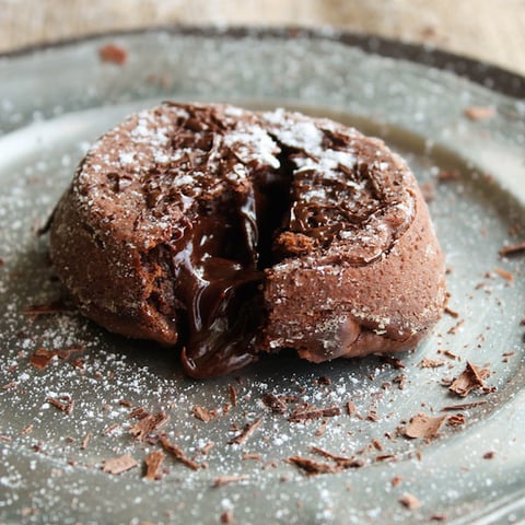 Fondant au Chocolat {vegan – sans gluten}