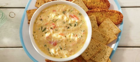 Trempette de Crabe aux Quatre Fromages