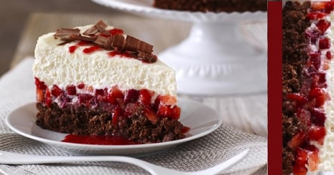 Fraisier Trois Chocolats