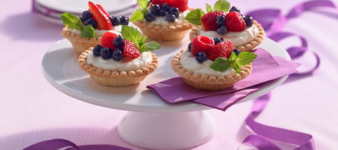 Tartelettes aux Fruits Frais et Mascarpone