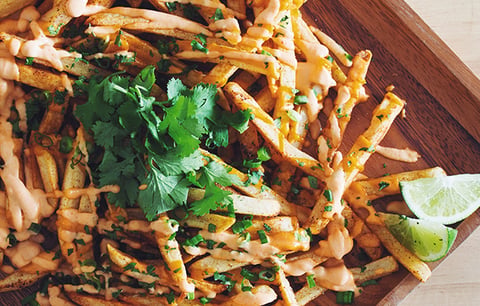 Frites à la Lime et au Chipotle