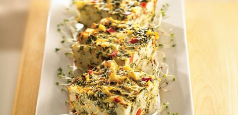 Frittata aux Pommes de Terre et aux Épinards