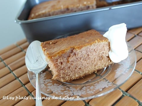 Gâteau au Beurre et à la Compote de Pommes