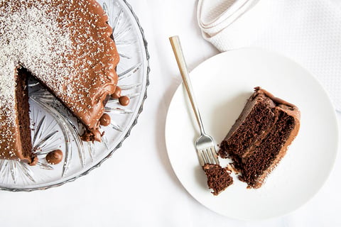 GÂTEAU AU CHOCOLAT, CAFÉ ET BAILEYS