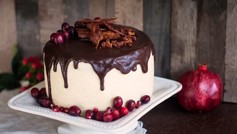 Gâteau au Chocolat, Érable et Bacon