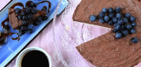 Gâteau au Fromage et Chocolat sans Cuisson