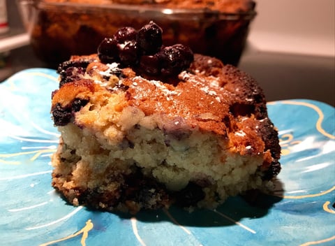 Gâteau aux Bleuets Moelleux
