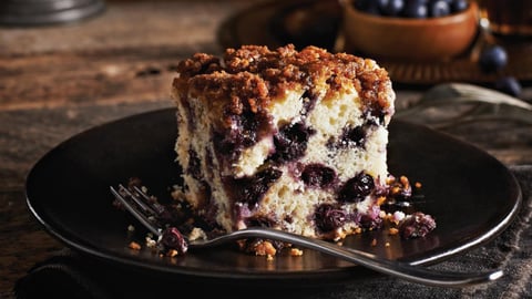 Gâteau aux Bleuets Toute Simple