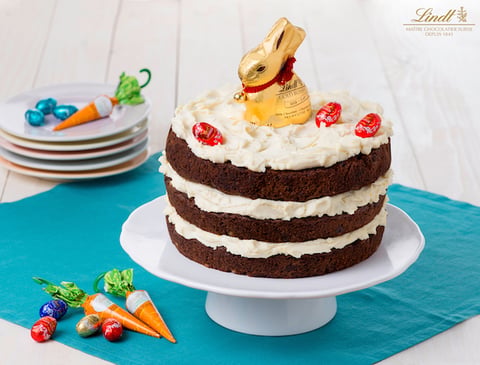 Gâteau aux Carottes et au Chocolat de Pâques