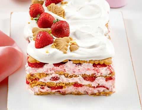 Gâteau aux Fraises et Guimauves