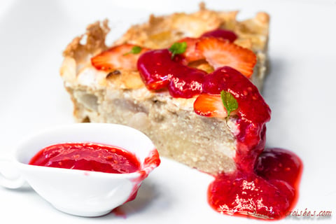 Gâteau aux Poires, aux Amandes et à la Cannelle {sans gluten}
