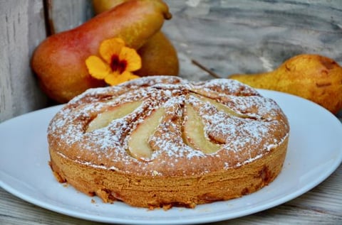 Gâteau aux Poires Fondantes