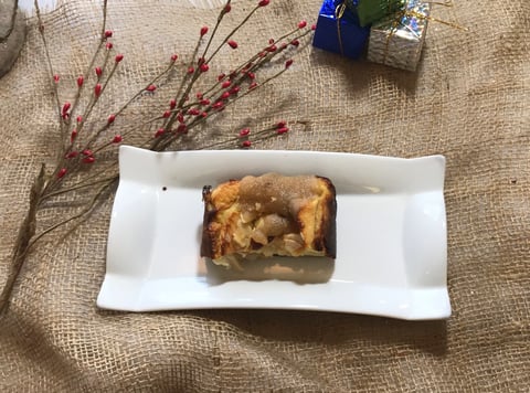 Gâteau aux Pommes pour Noël