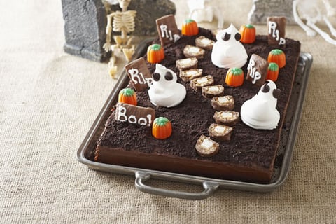 Gâteau Cimetière Effrayant
