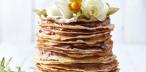 Gâteau de Crêpes au Chocolat