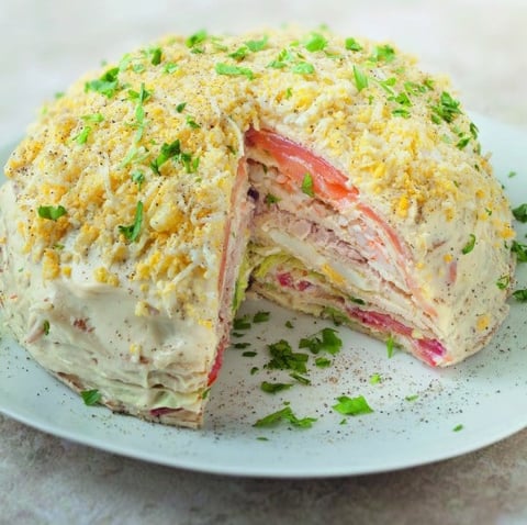 Gâteau de Crêpes de la Mer