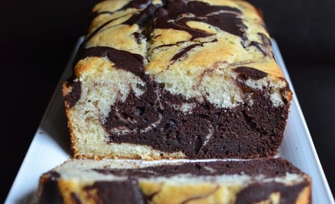Gâteau De Pain Marbré Extrait de Martha Stewart
