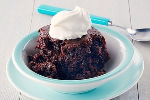 Gâteau Doublement Chocolaté à la Mijoteuse