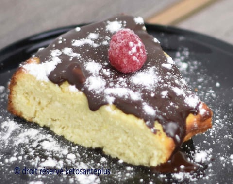 Gâteau Italien à la Ricotta au Citron Keto / Cétogène / Sans Gluten